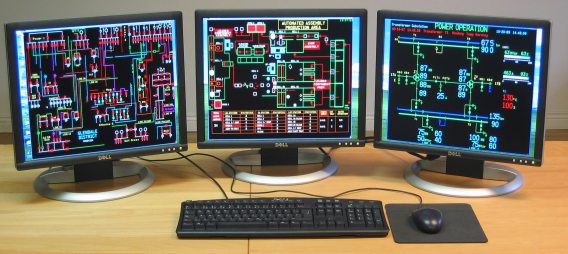 TessEm8000 med 3 bildsk�rmar