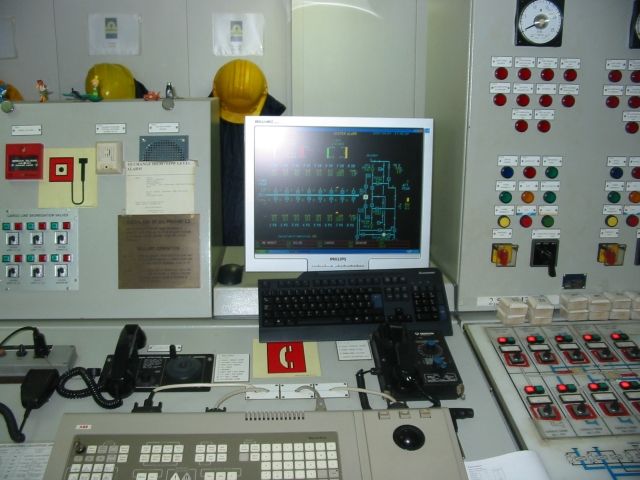 Central control room
